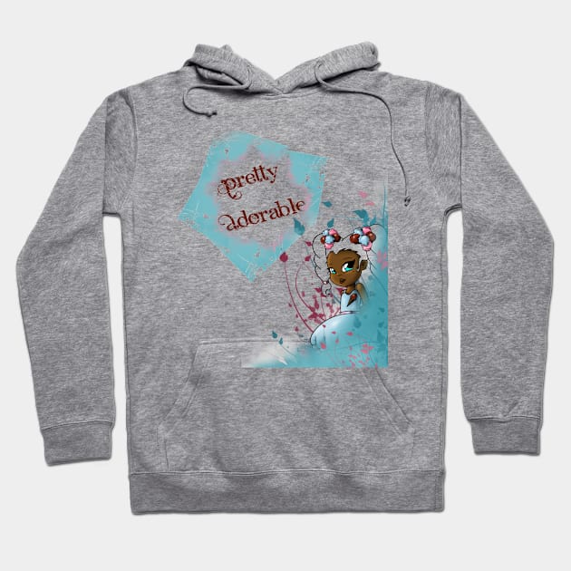 African American Girl and Ice Cream Hoodie by treasured-gift